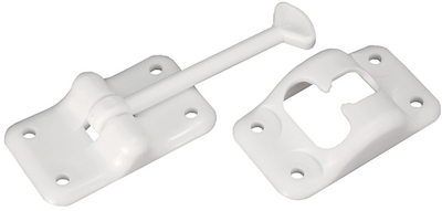 RV DESIGNER E231 ENTRY DOOR HOLDER 3.5IN WHITE